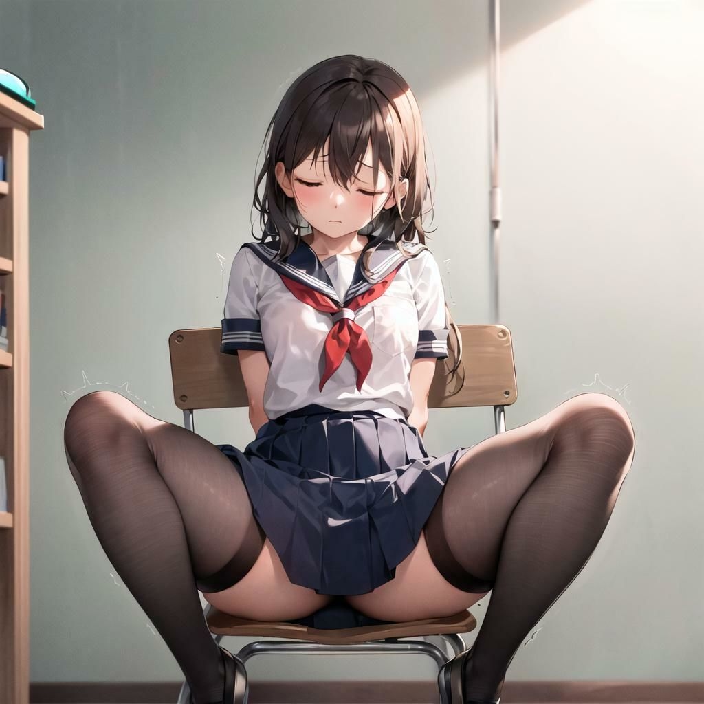 サンプル画像2:眠りフェチ 制服編(フェチ工房) [d_443499]