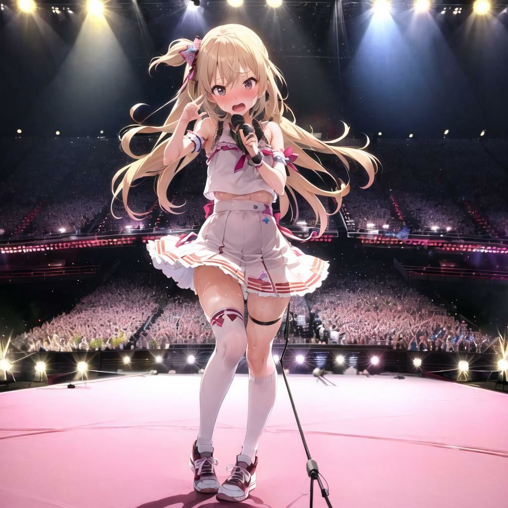 サンプル画像4:アイドルフェチ もう我慢できずに放尿編(フェチ工房) [d_443503]