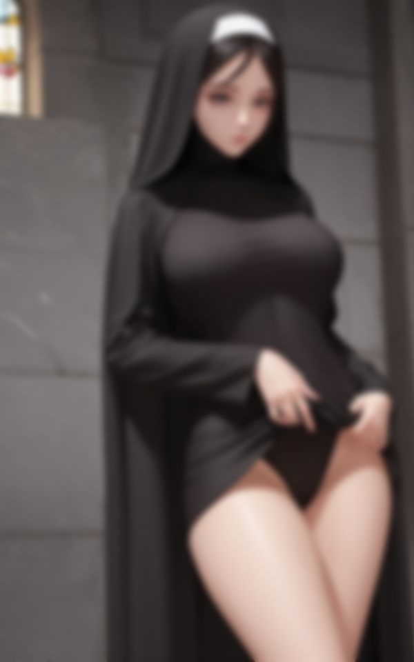 サンプル画像5:エチエチ背徳シスターの淫らな身体でご奉仕写真集84枚(AIレボリューション) [d_443532]