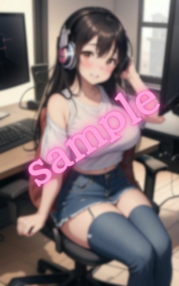 サンプル画像4:部屋を覗いたら恥じらう巨乳娘(丸見えクラブ3) [d_443555]