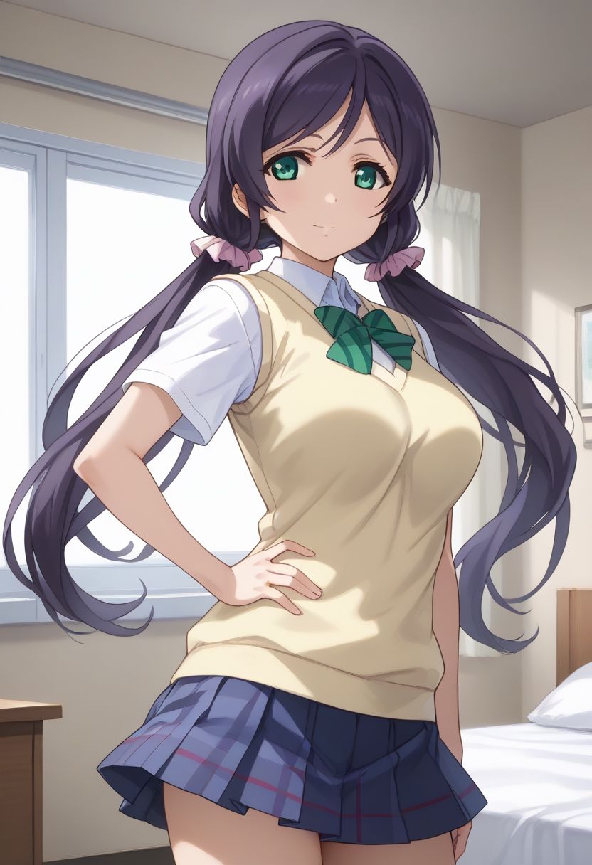 サンプル画像1:ラブラ○ブ！ 東○希 エロCG集(aiどる) [d_443574]