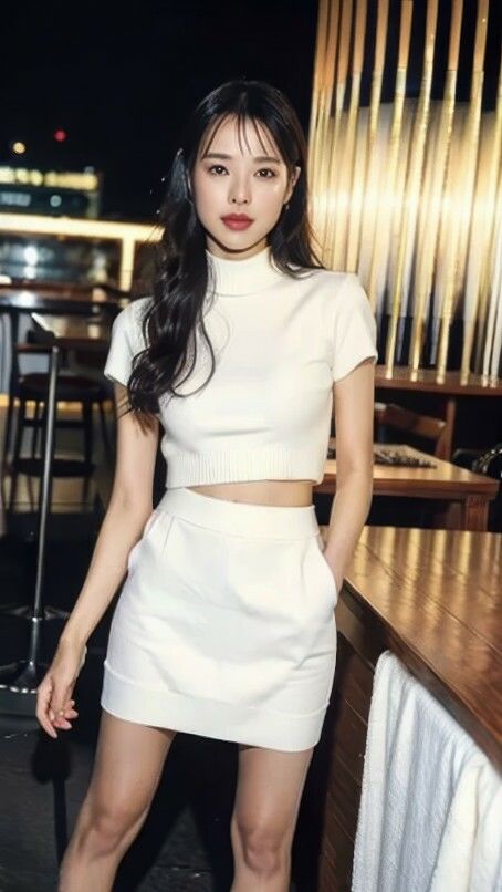 サンプル画像1:AI生成 日本の美人OL図鑑 Vol.3 六本木編-夜のカジュアル特集(美伝プロジェクト) [d_443577]