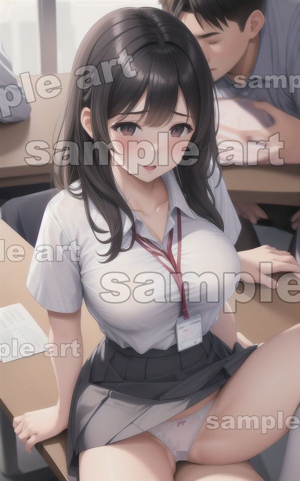 サンプル画像4:お昼に社内乱交〜Fカップの女子社員がお昼に同僚に侵される特集〜(高品質クラブ) [d_443583]