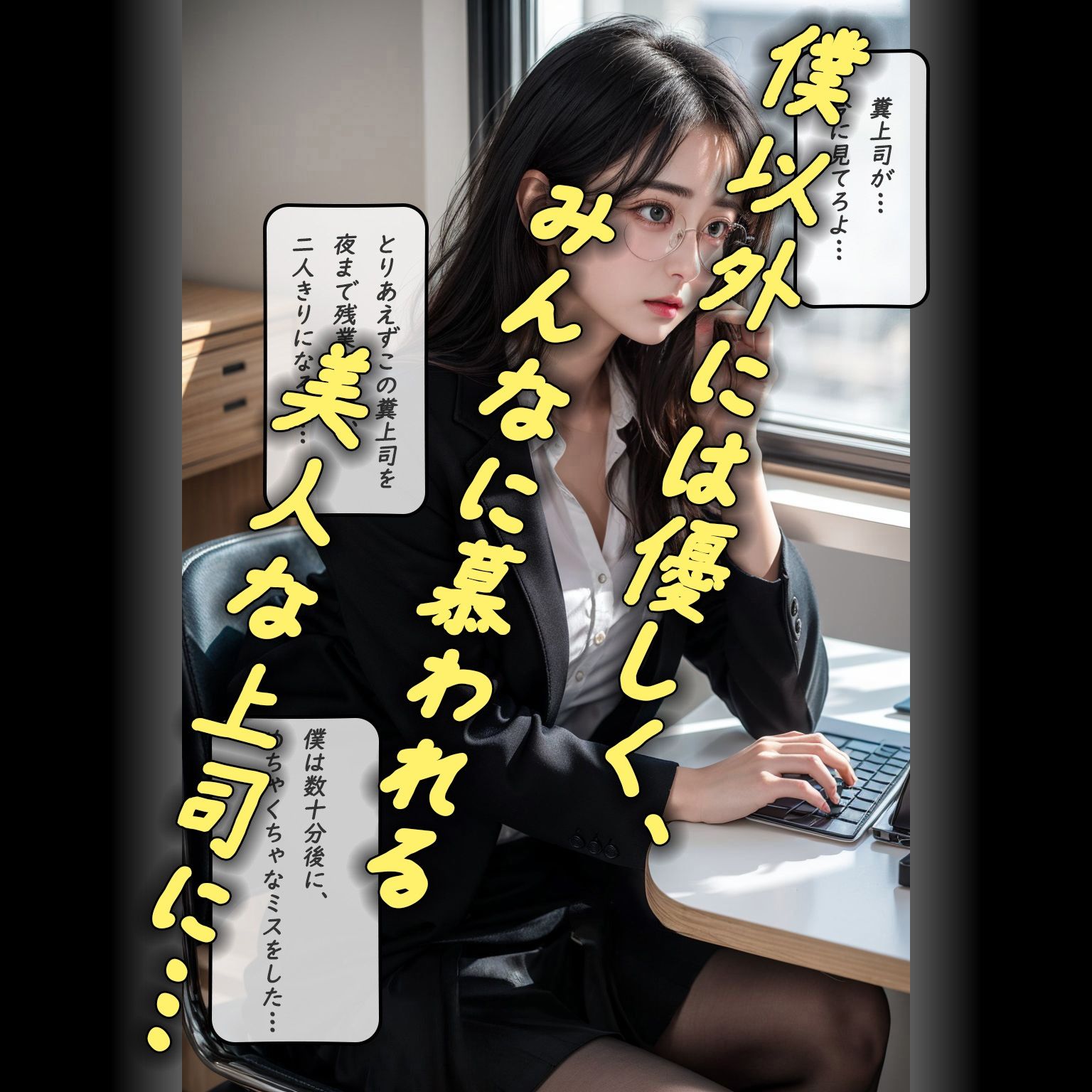 サンプル画像4:催〇能力を手にした僕はむかつく人妻上司に命令やり放題〜第3章 人妻上司編〜(AI_Fits) [d_443584]