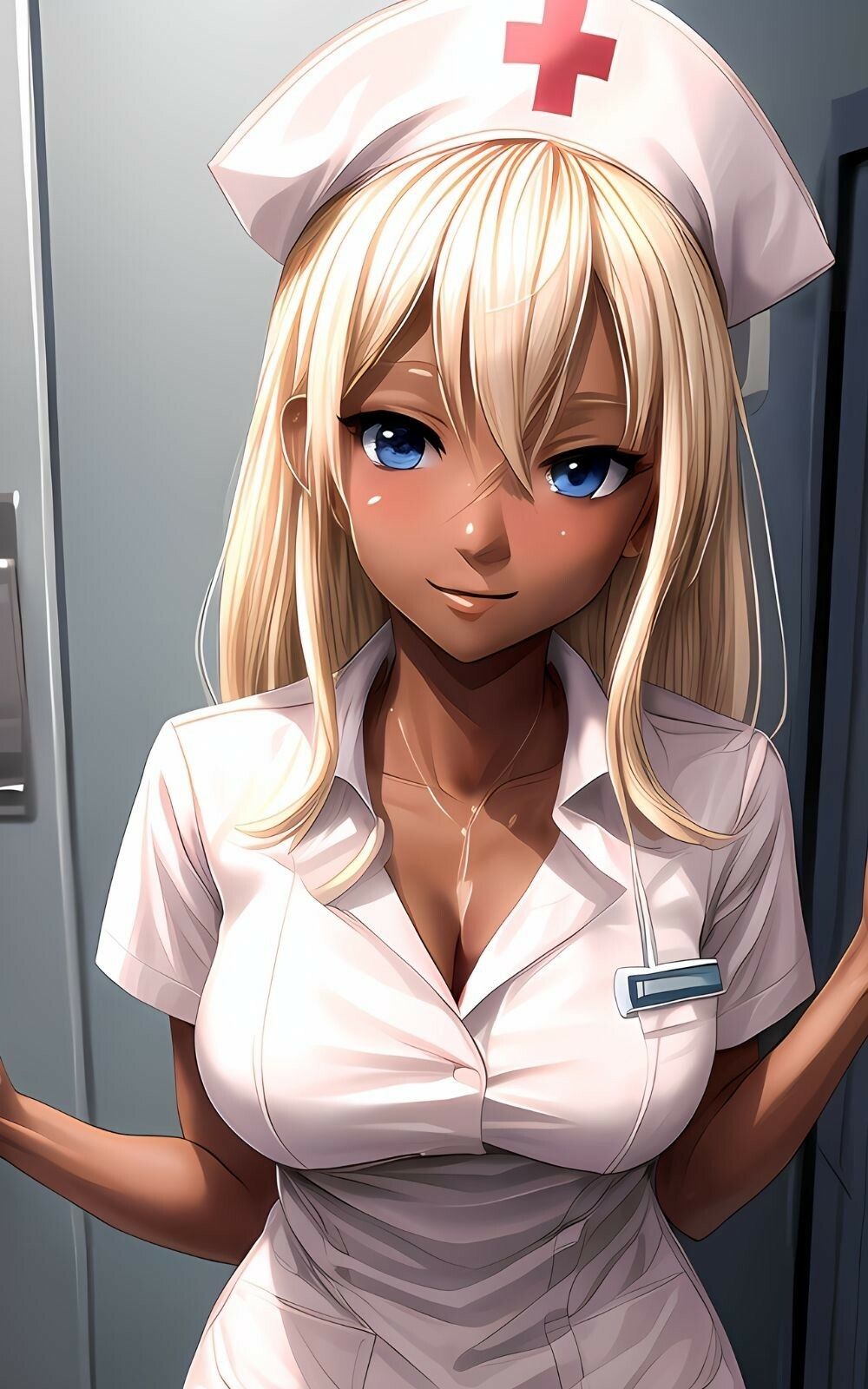 サンプル画像1:黒ギャルナース病棟(hassanH2) [d_443605]