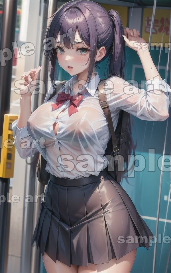 サンプル画像2:JKノーブラ乳首〜雨宿りしにきたJKのち首が透けてエロ勃起特集〜(妄想彼女専門ちゃんねる) [d_443768]