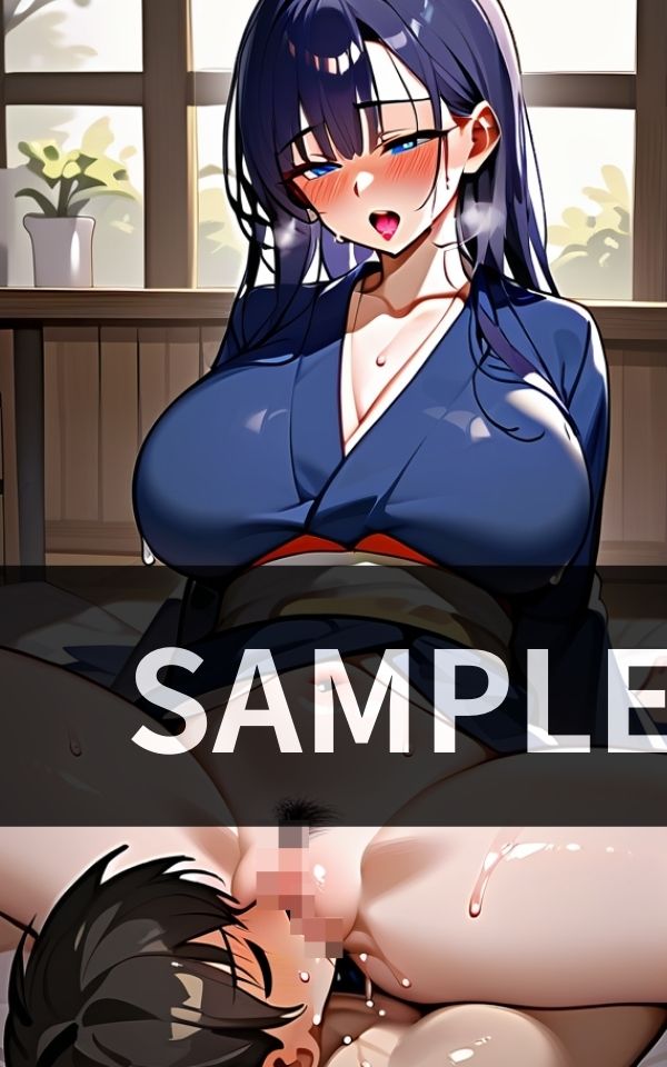 サンプル画像4:巨乳和服美人達の聖水 飲み放題(桃色天使) [d_443965]