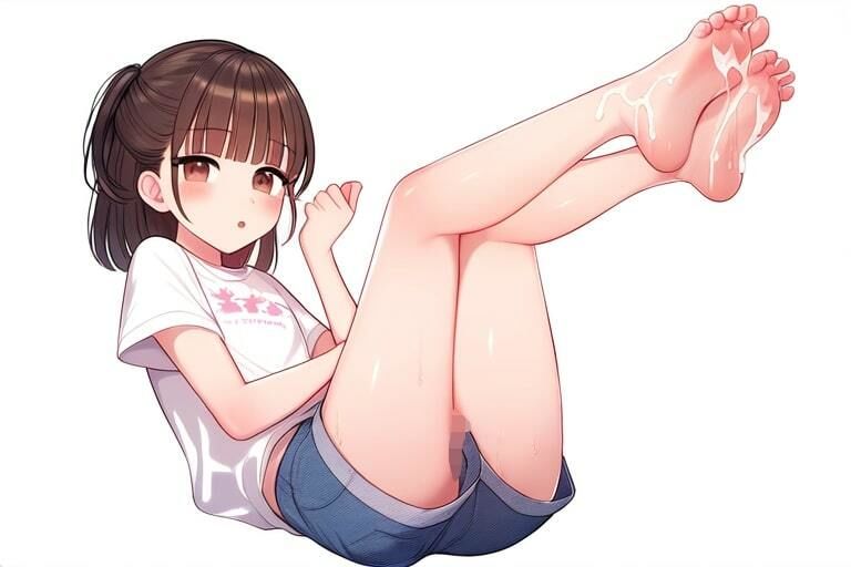 サンプル画像1:雨宿りしてたJK拾ったら足コキしてくれた〜おじさんありがと。〜(晴耕雨読) [d_443993]