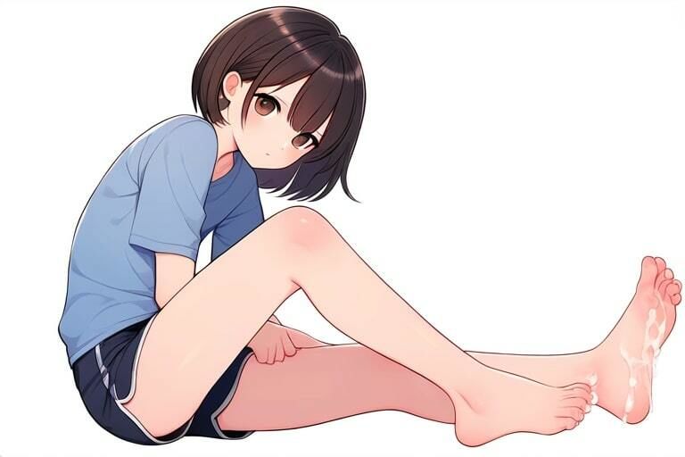 サンプル画像4:雨宿りしてたJK拾ったら足コキしてくれた〜おじさんありがと。〜(晴耕雨読) [d_443993]