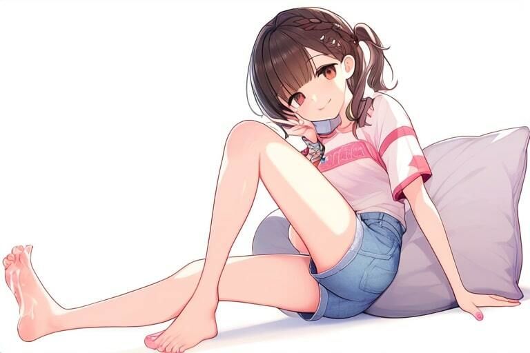 サンプル画像1:自分が可愛い自覚のある女の子に性的にからかわれたい〜おじさんわりとタイプです〜(晴耕雨読) [d_444023]