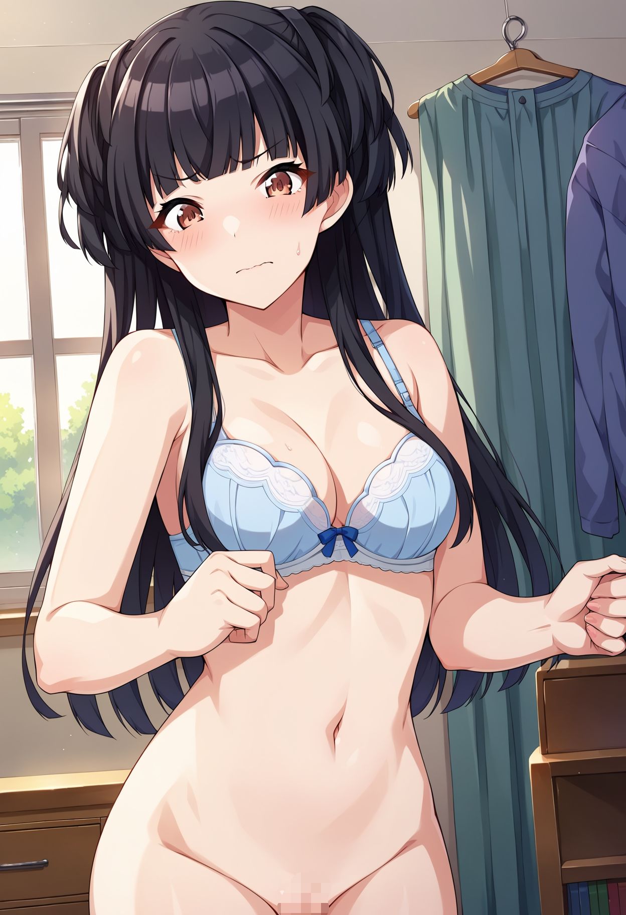 サンプル画像2:ふつうのエッチなCG集 黛冬◯子編(のらのぶた) [d_444052]