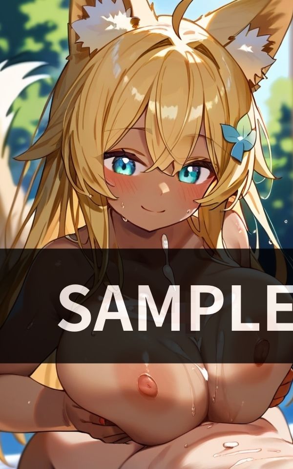 サンプル画像2:パイズリ上手の狐さん(楽園ヒーロー) [d_444101]