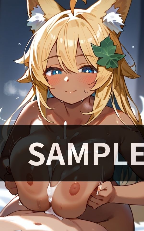 サンプル画像3:パイズリ上手の狐さん(楽園ヒーロー) [d_444101]