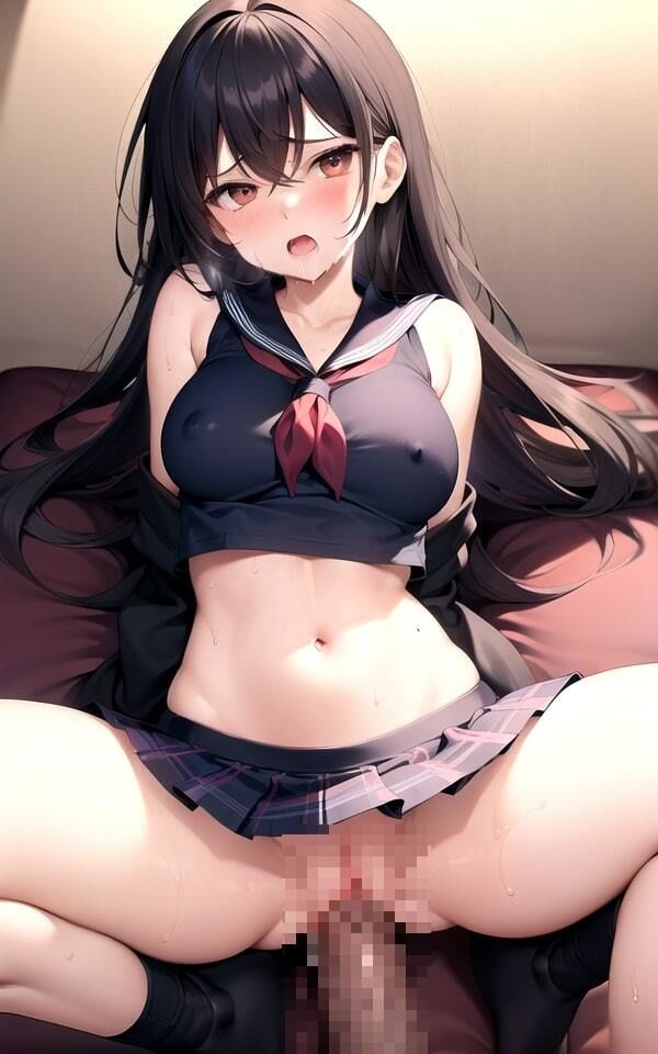 サンプル画像2:女子校生を突きまくり6(AI娘) [d_444103]