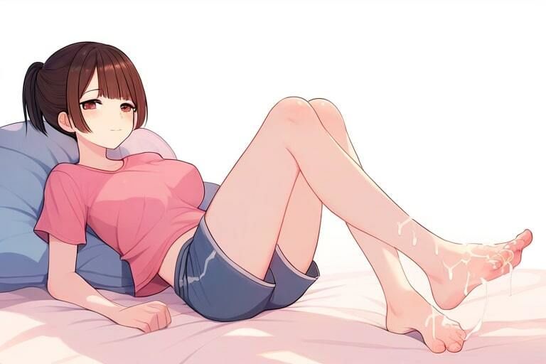 サンプル画像3:妹の足にいやでも視線が吸い寄せられる〜ぶっかけちゃってもいいよ。お兄なら許したげる〜(晴耕雨読) [d_444146]