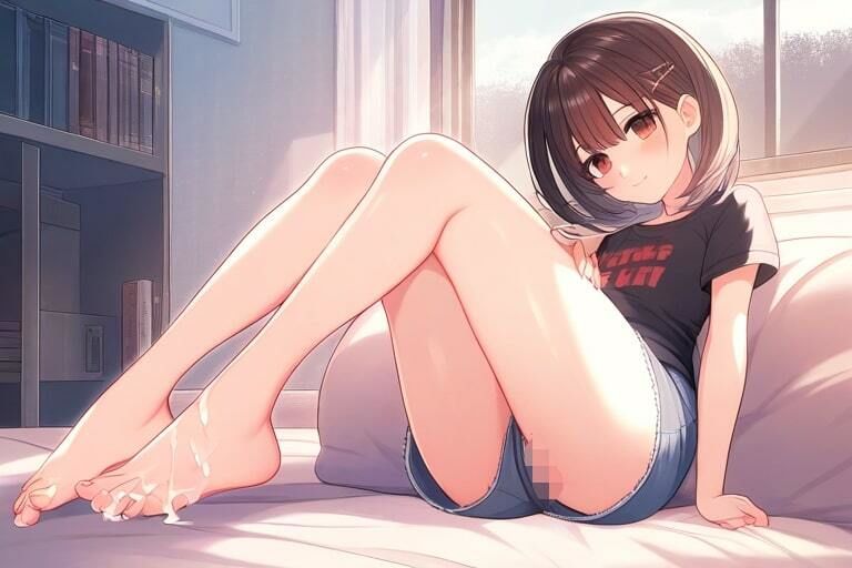 サンプル画像5:足コキなんていったい誰が考えたんでしょうね。天才かよ…〜野球部マネな妹の友達になつかれて〜(晴耕雨読) [d_444201]