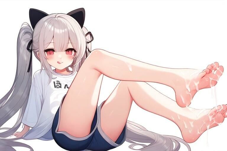 サンプル画像1:足コキでせーえきコキ捨てシたいんだ？〜出すのはいーよ、でもどうせならナカに出して〜(晴耕雨読) [d_444206]