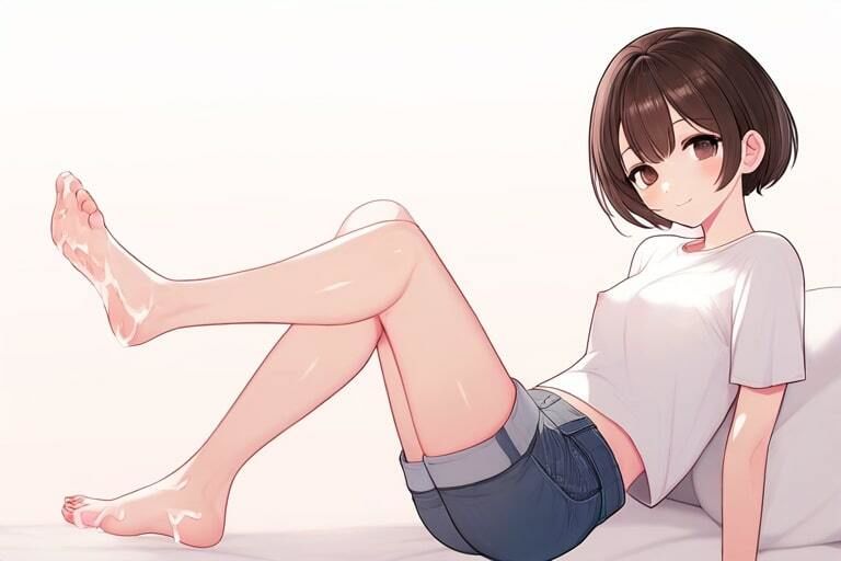 サンプル画像1:オトナのくせにおじさん気持ちわる〜い〜メス〇キに足コキさせたらクセになったらしい〜(晴耕雨読) [d_444210]