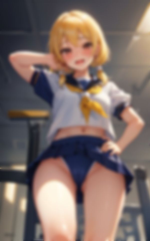 サンプル画像3:下から覗いちゃダメ！VOL.1(panpanyama＋2B) [d_444343]