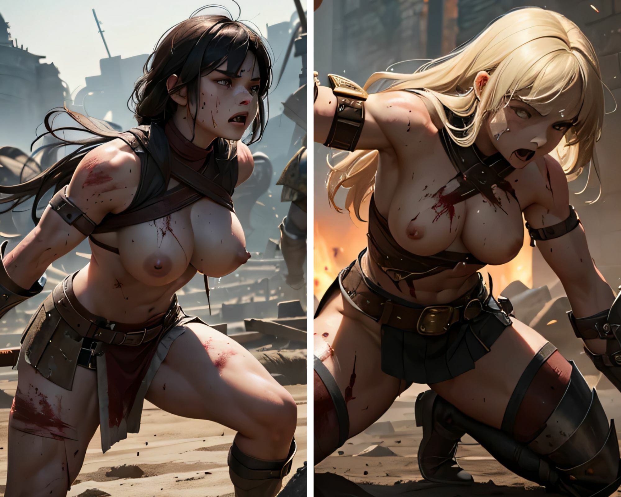 サンプル画像3:女戦士 写真集 188枚(KOC) [d_444403]