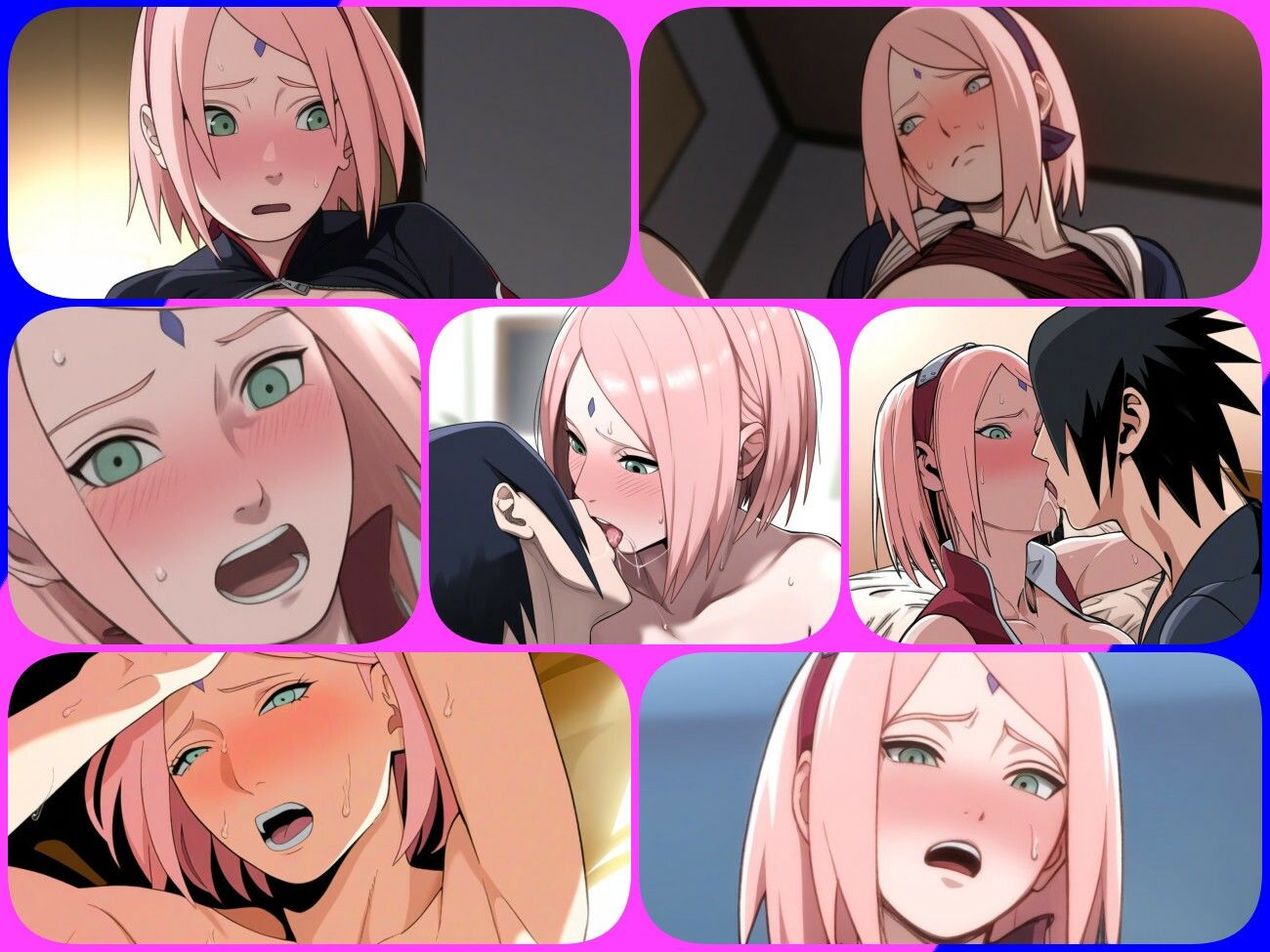 サンプル画像2:7班くノ一の性事情(ある) [d_444451]