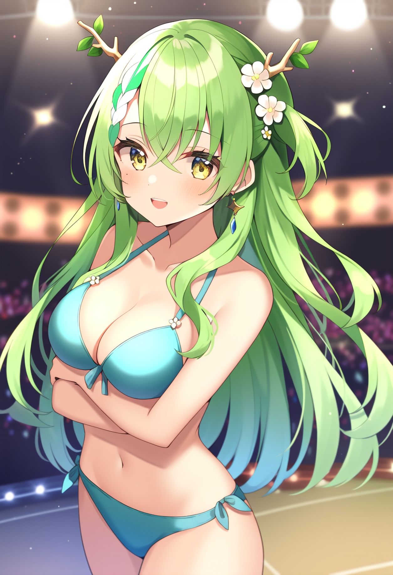 サンプル画像4:【買い切り版】バーチャル衣装故障で羞恥ファウナ（English translation included）(しそぱろ@SISO_r18) [d_444511]