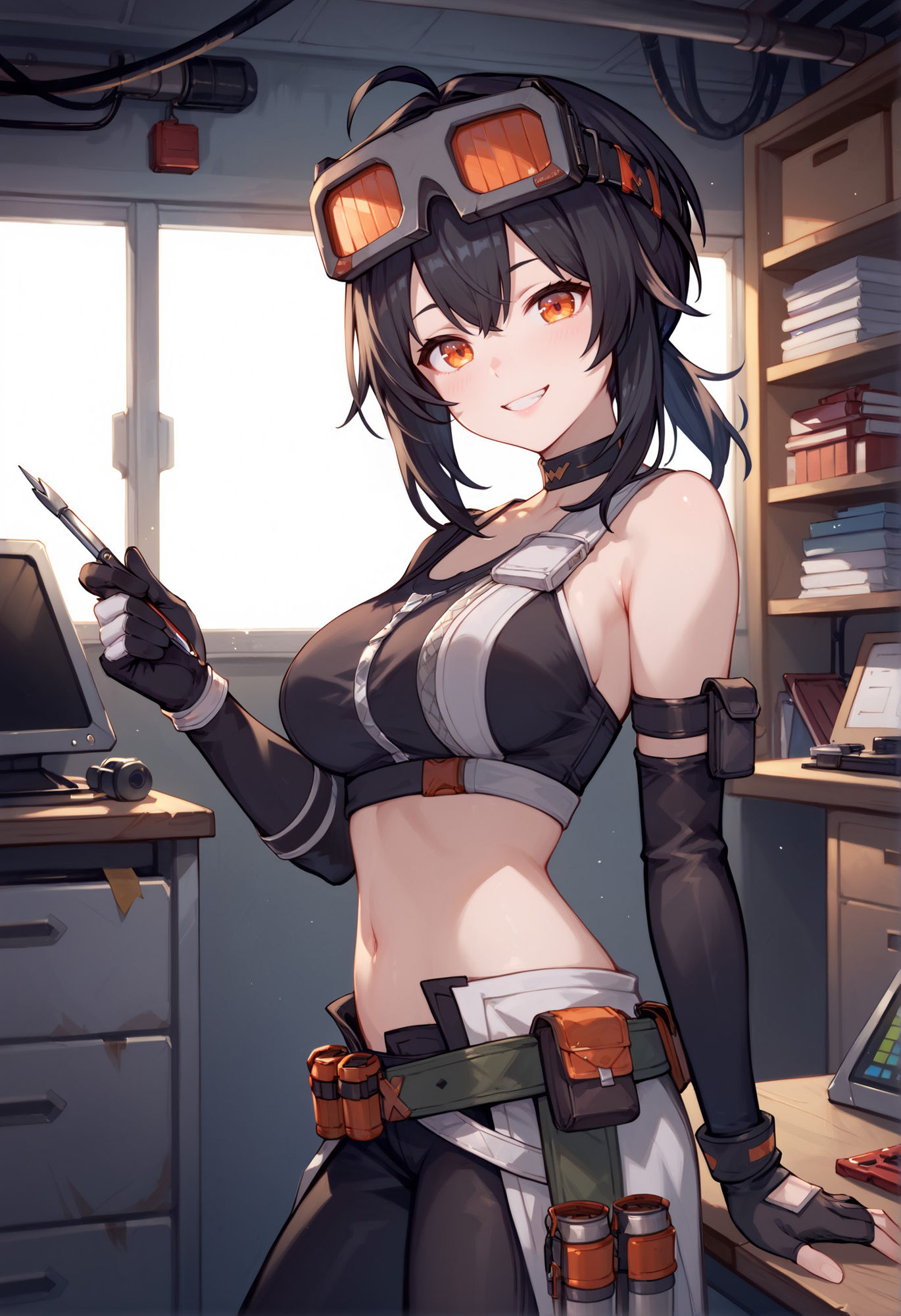 サンプル画像4:グレース・〇ワードのワーク＆ライフ 〜プライベートタイム〜(kk.kaigan) [d_444512]