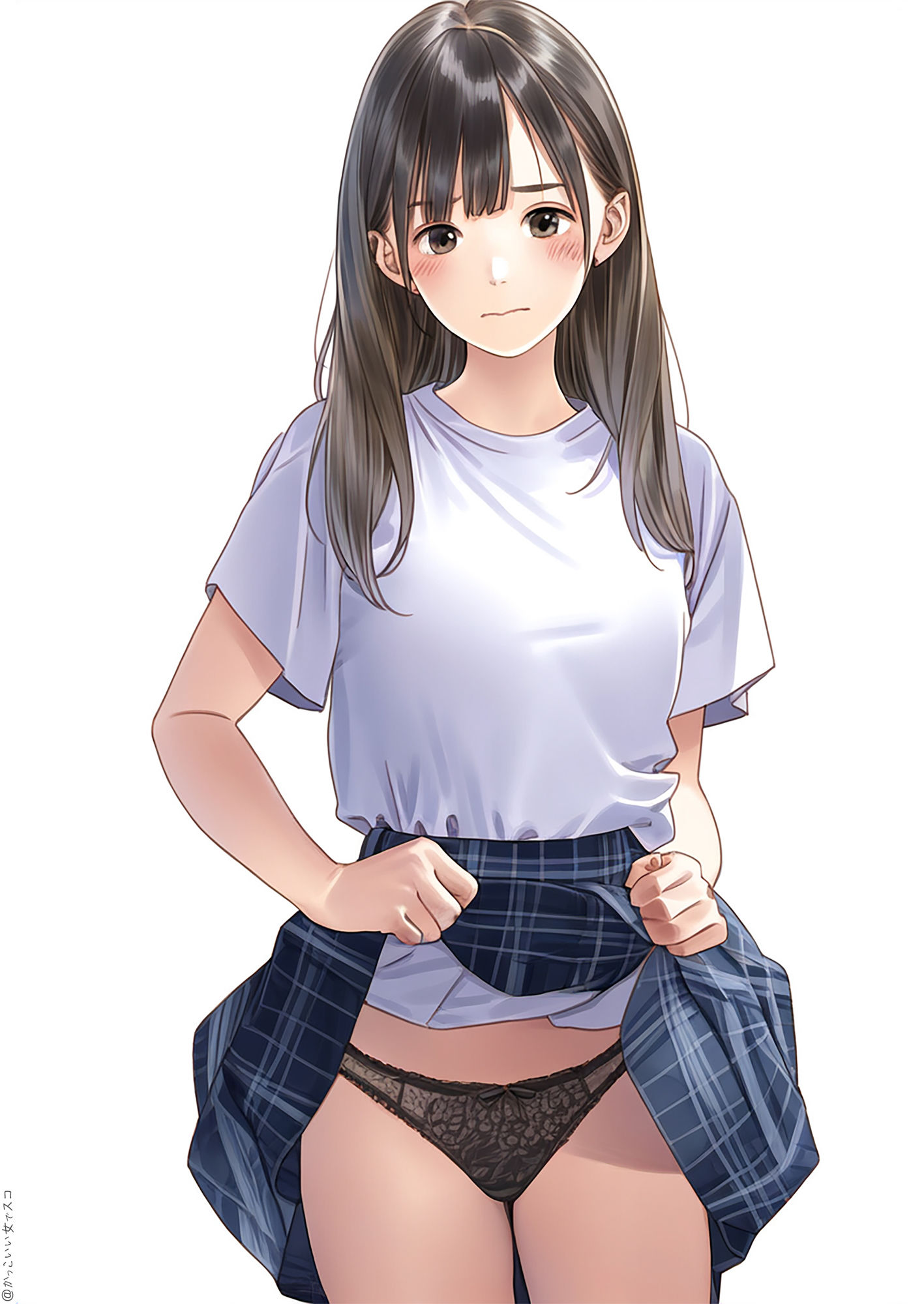 サンプル画像2:黒パン大好き4(かっこいい女でスコ) [d_444600]