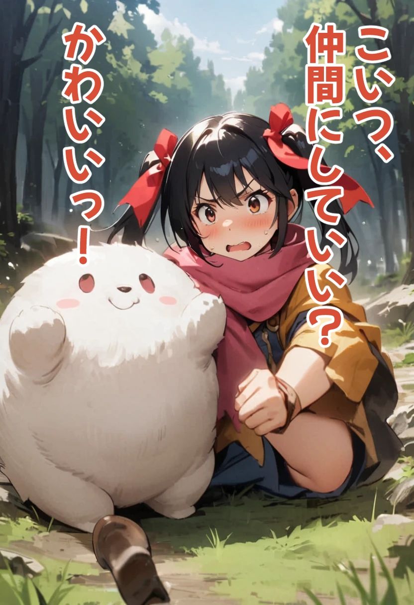 サンプル画像4:武闘家ちゃん 始まり編(コーンパン) [d_444664]