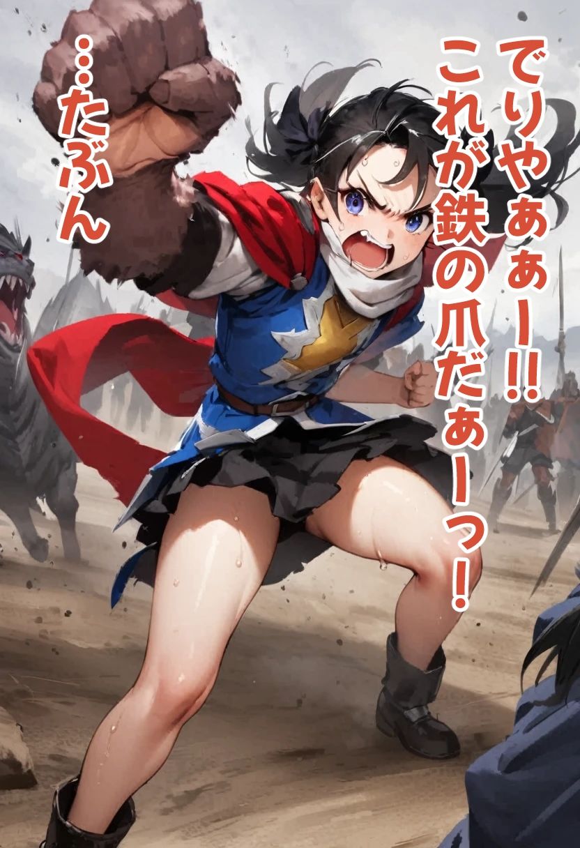 サンプル画像5:武闘家ちゃん 始まり編(コーンパン) [d_444664]