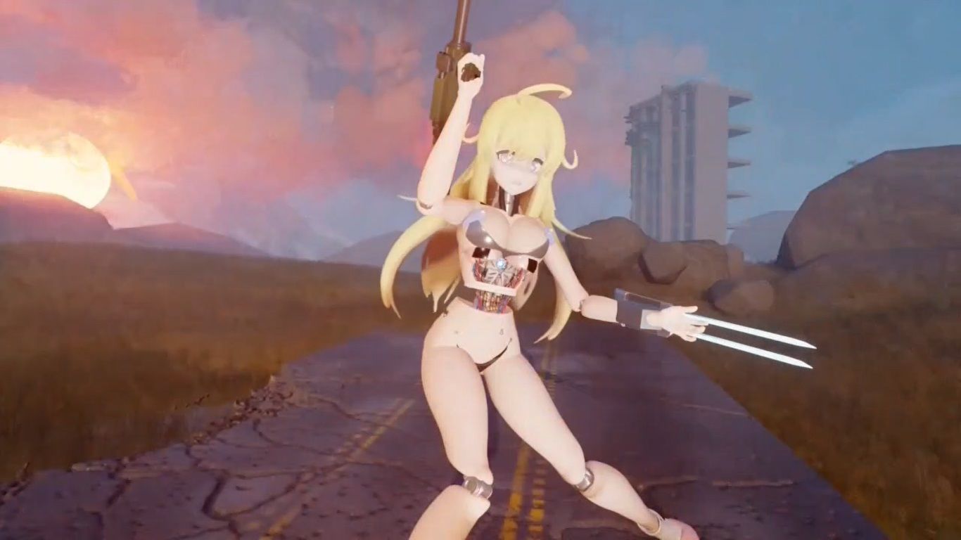 サンプル画像1:マシンガール アゼル 機械姉妹編 第一話 機械生命体(太平洋) [d_444674]