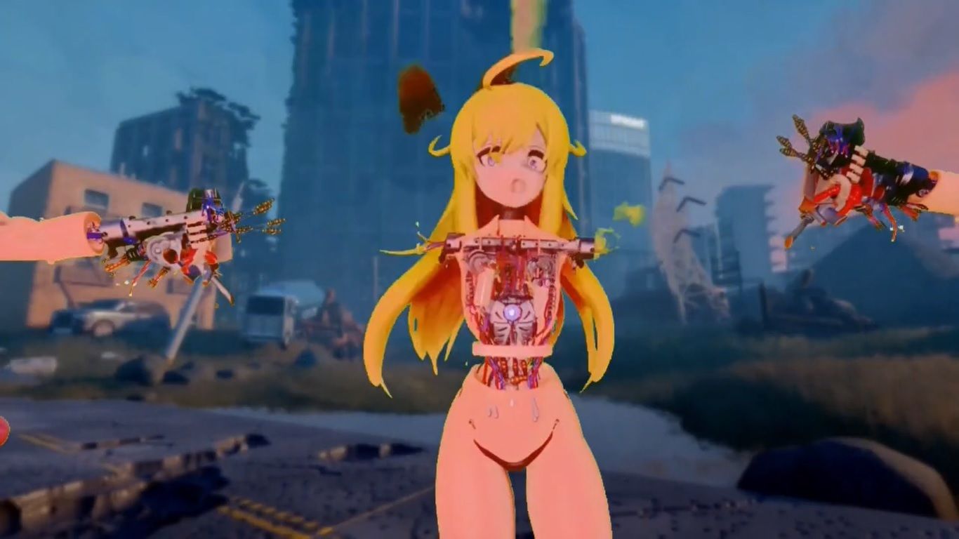 サンプル画像2:マシンガール アゼル 機械姉妹編 第一話 機械生命体(太平洋) [d_444674]