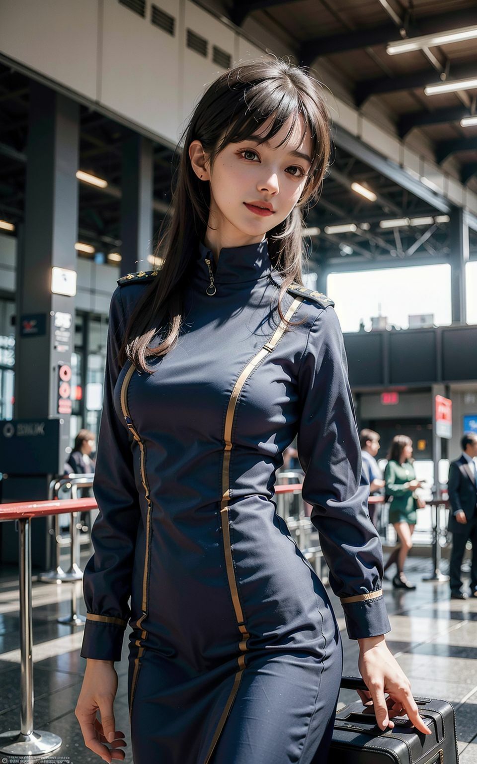 サンプル画像1:働く女子 CAさん（1）(FAI文庫) [d_444687]