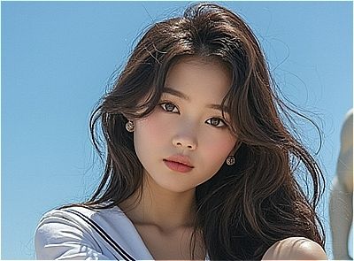 サンプル画像1:国際学部 大学3年 留学(美女専門) [d_444705]