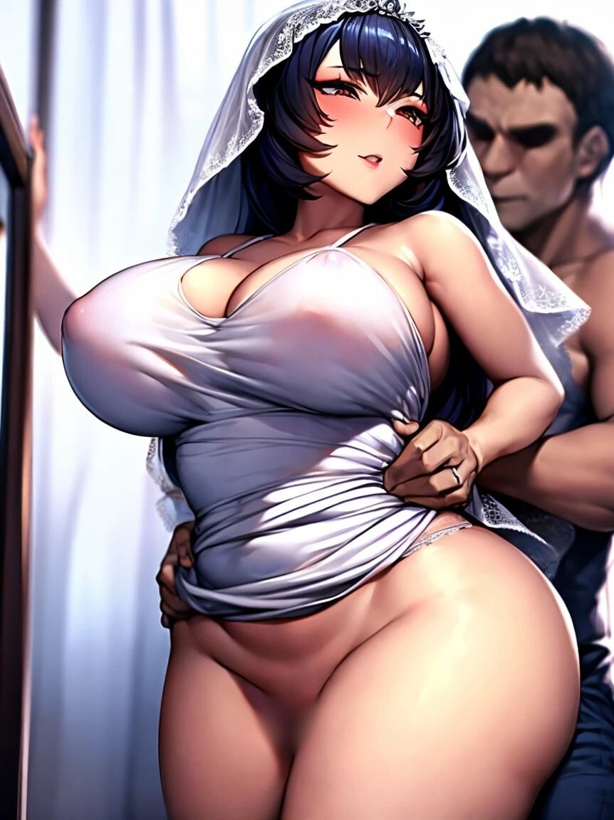 サンプル画像1:ヴェールの下の誘惑: セクシーな花嫁(夢幻出版【イラスト】2) [d_444720]