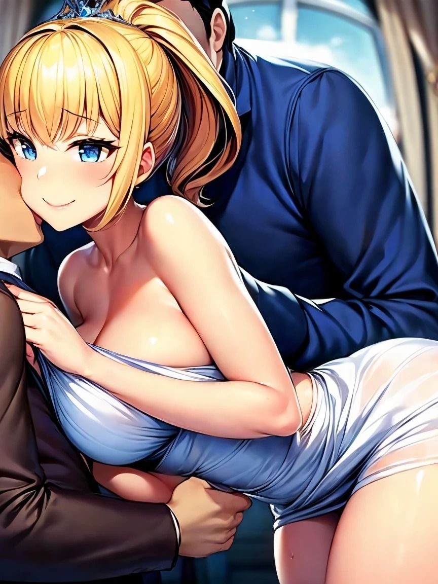 サンプル画像5:ヴェールの下の誘惑: セクシーな花嫁(夢幻出版【イラスト】2) [d_444720]