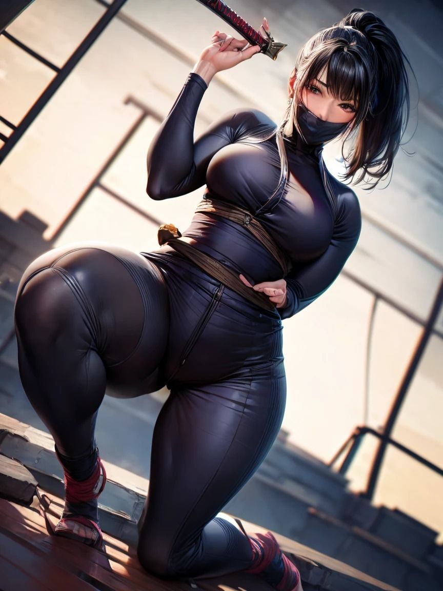 サンプル画像4:忍者のエロス: くノ一美女の官能的な冒険(夢幻出版【イラスト】2) [d_444732]