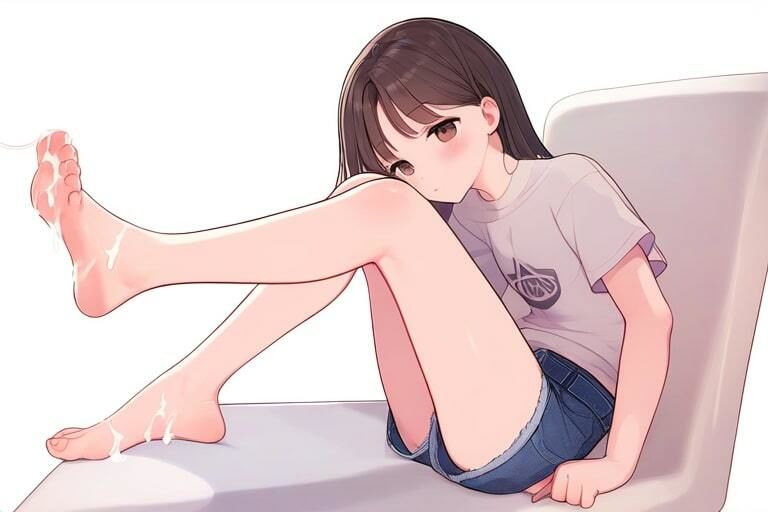 サンプル画像2:素っ気ない子に足コキお願いしても引かれない〜オジサンのこれまだヒクヒクいってますよ〜(晴耕雨読) [d_444781]