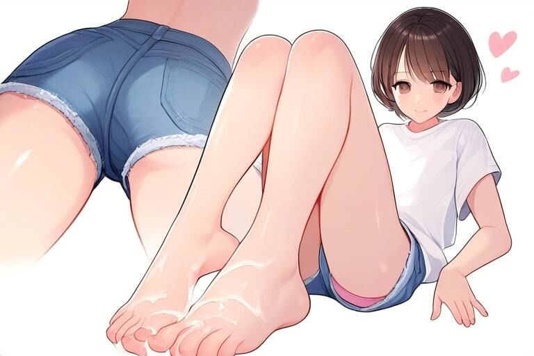 サンプル画像3:タマタマくにくに足コキびゅーびゅー〜気持ちいいですか、おにーさん〜(晴耕雨読) [d_444792]
