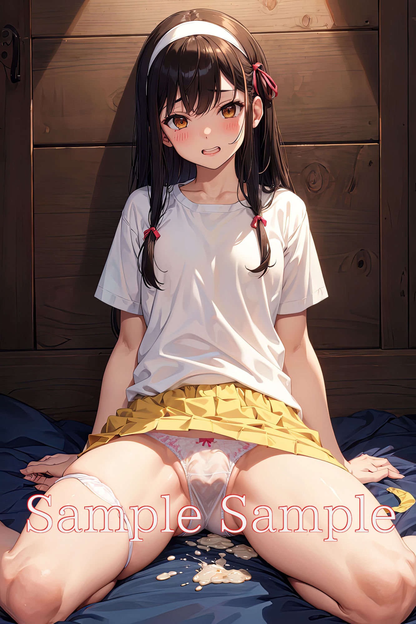 サンプル画像2:ふたなり少女もっこりパンツ内射精(味噌ごぼう) [d_444806]