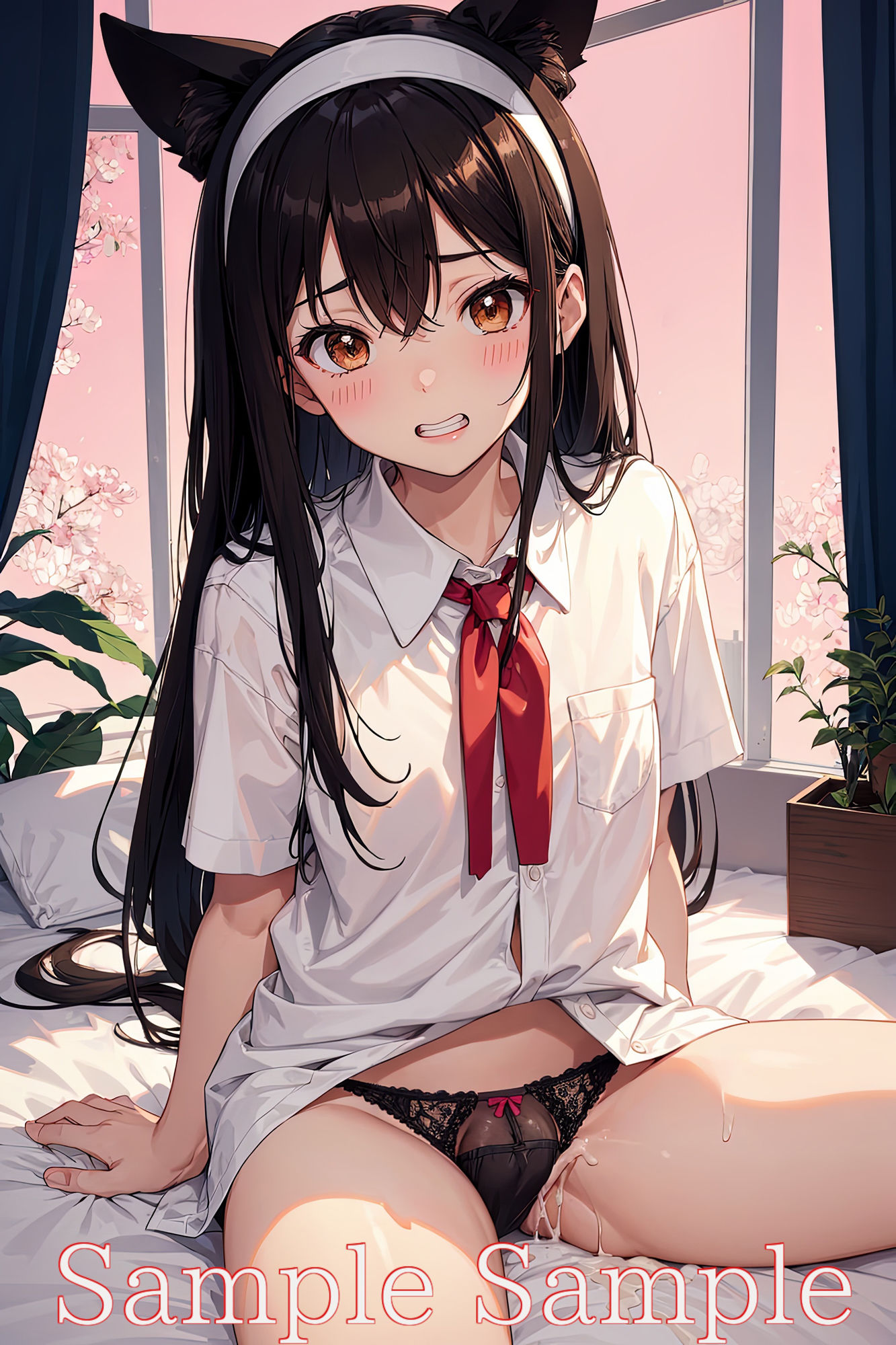 サンプル画像3:ふたなり少女もっこりパンツ内射精(味噌ごぼう) [d_444806]