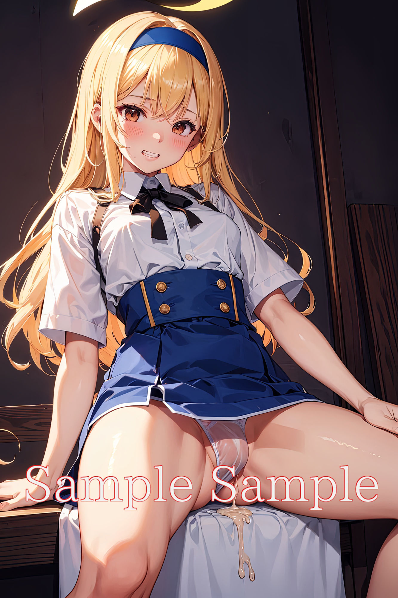 サンプル画像5:ふたなり少女もっこりパンツ内射精(味噌ごぼう) [d_444806]