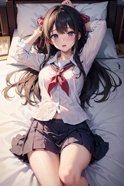 サンプル画像1:可愛すぎる制服美女＃2(ギリギリショット美女写真館) [d_444824]