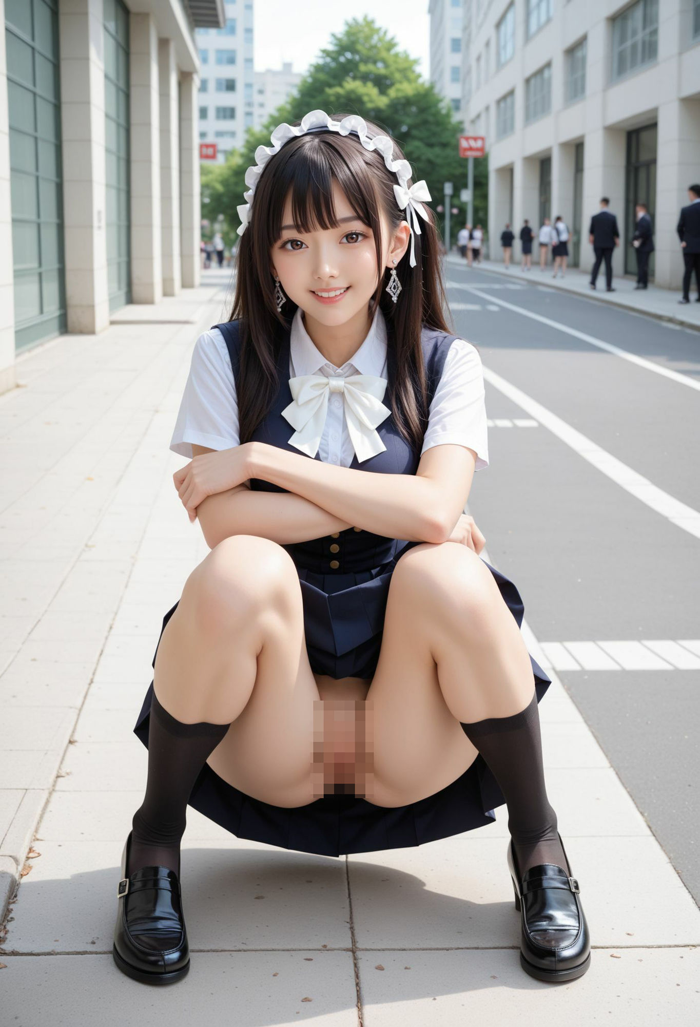 サンプル画像4:おまんこチャレンジ露出写真集(マジカルパレット) [d_444864]