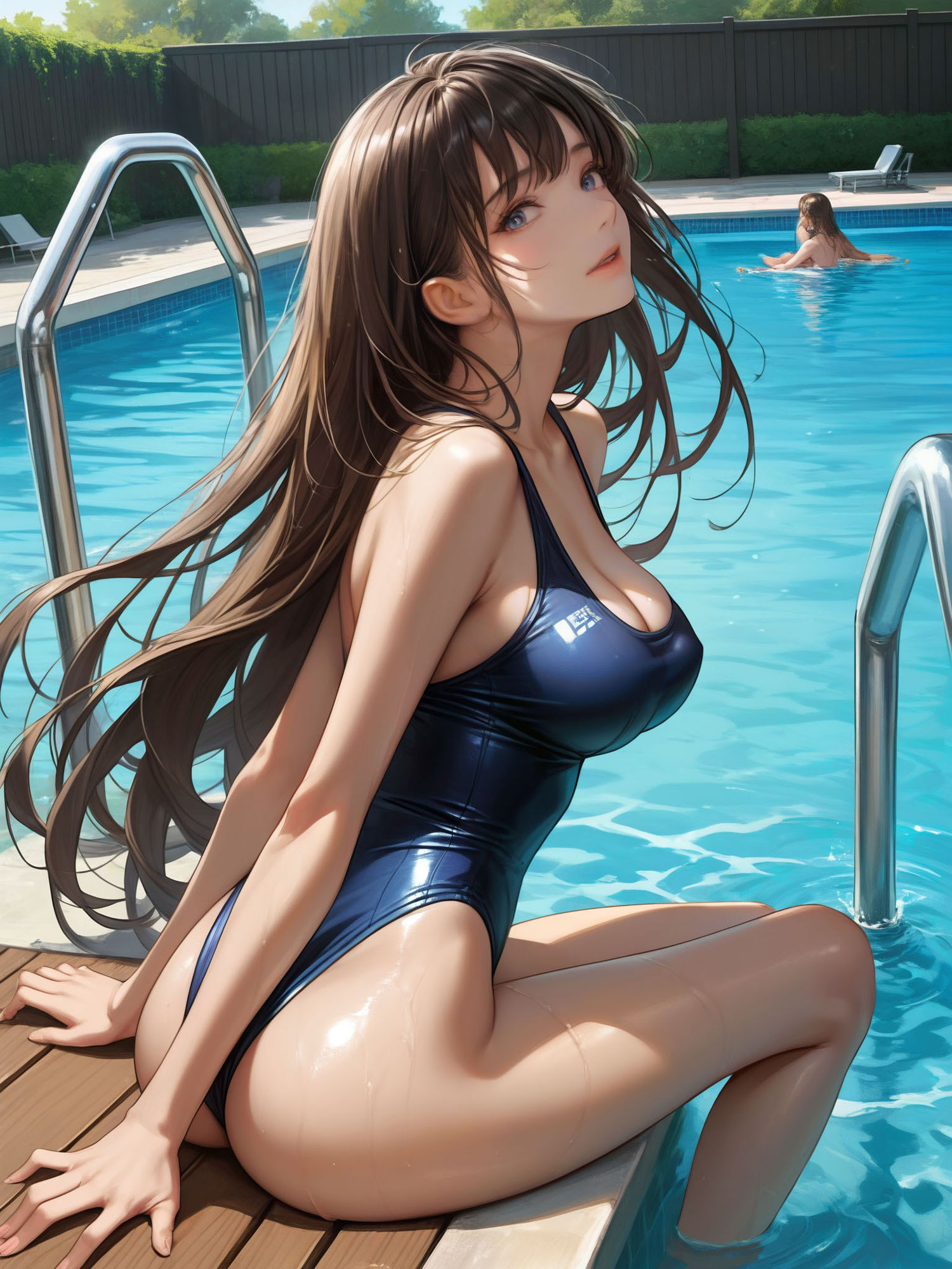 サンプル画像3:愛・依美 十一 競泳水着撮影(愛・依美) [d_444881]