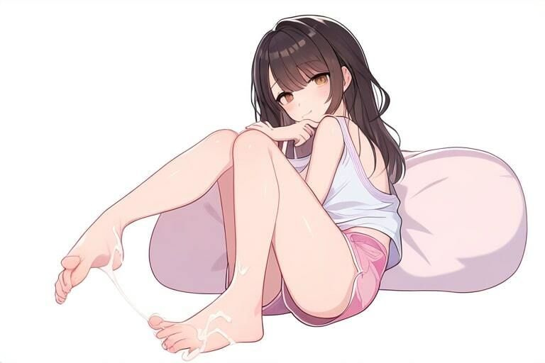 サンプル画像4:外でボーっとしてた女の子に支援して足コキ〜一人旅で訪れた田舎町にて〜(晴耕雨読) [d_444935]