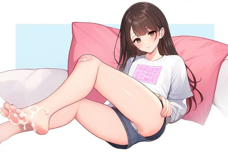 サンプル画像6:外でボーっとしてた女の子に支援して足コキ〜一人旅で訪れた田舎町にて〜(晴耕雨読) [d_444935]