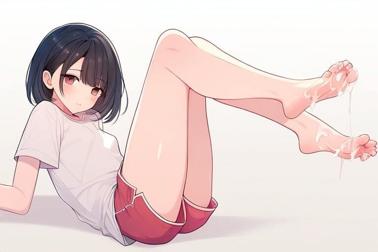 サンプル画像5:下校中に拾ったポニテ女子に日が昇るまで足コキしてもらう〜今日学校サボっちゃおっかなー。なので…もう一戦しましょ？〜(晴耕雨読) [d_444938]