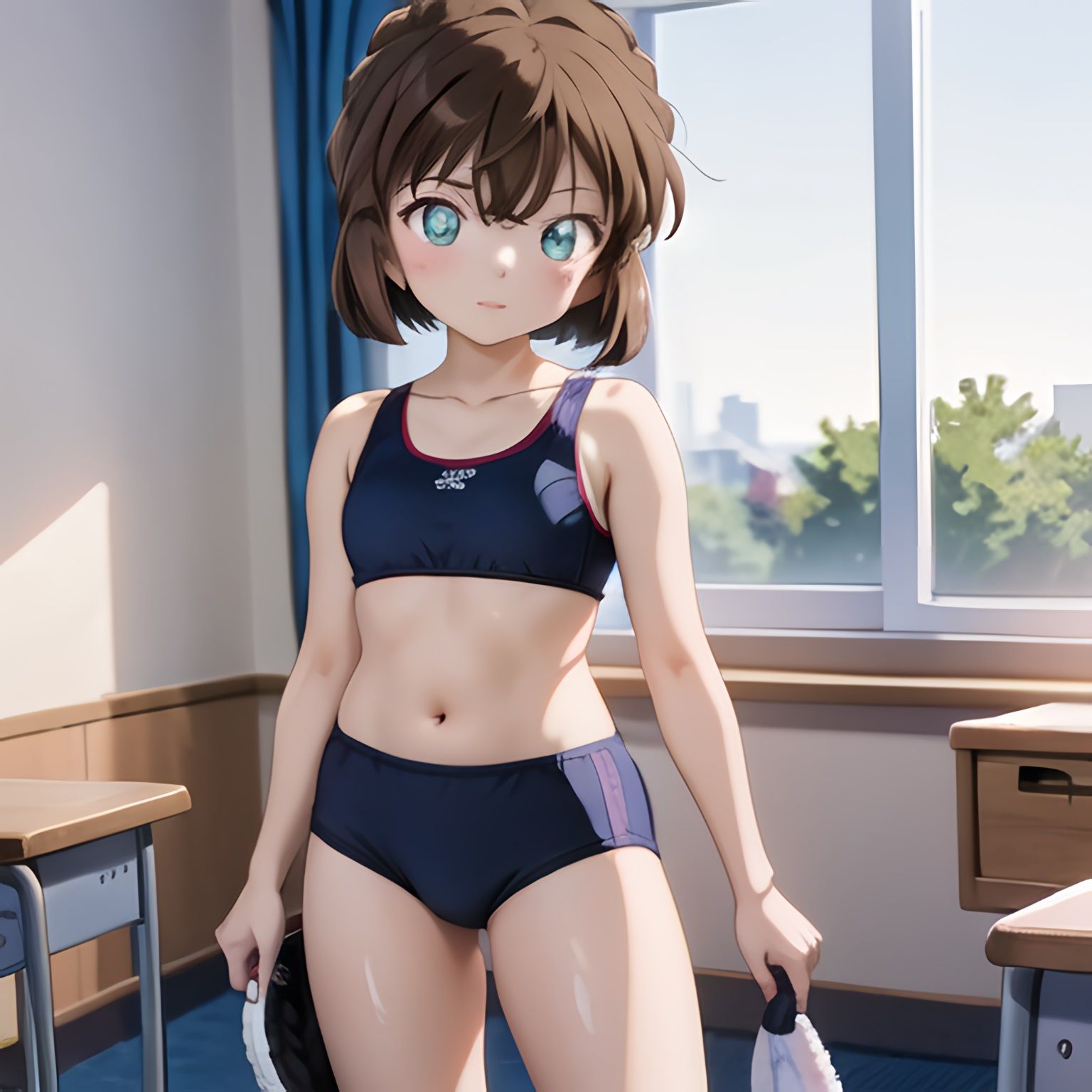 サンプル画像3:名探偵コ○ンの灰○哀ちゃん下着・パンツ姿写真集(おもいはるき) [d_444947]