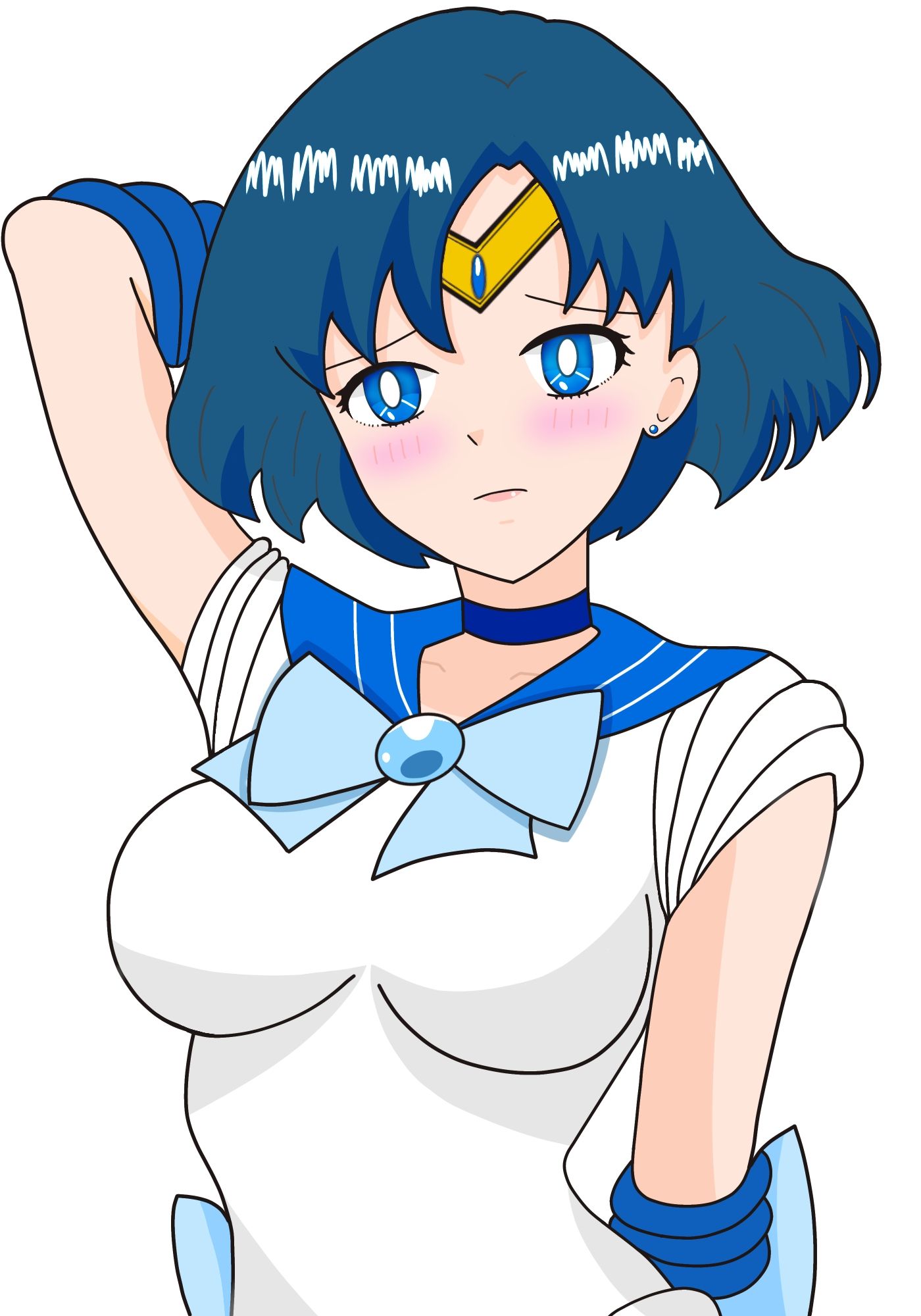 サンプル画像6:セーラー戦士やられイラスト集(ピッチリスキー) [d_444952]